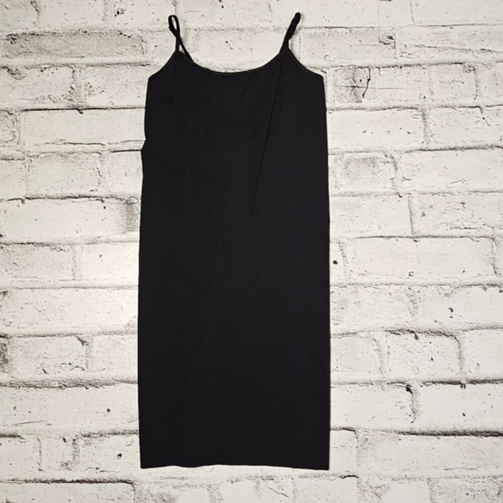 BCBG Women's Black Long Cami Tank Top - Picture 3 of 4